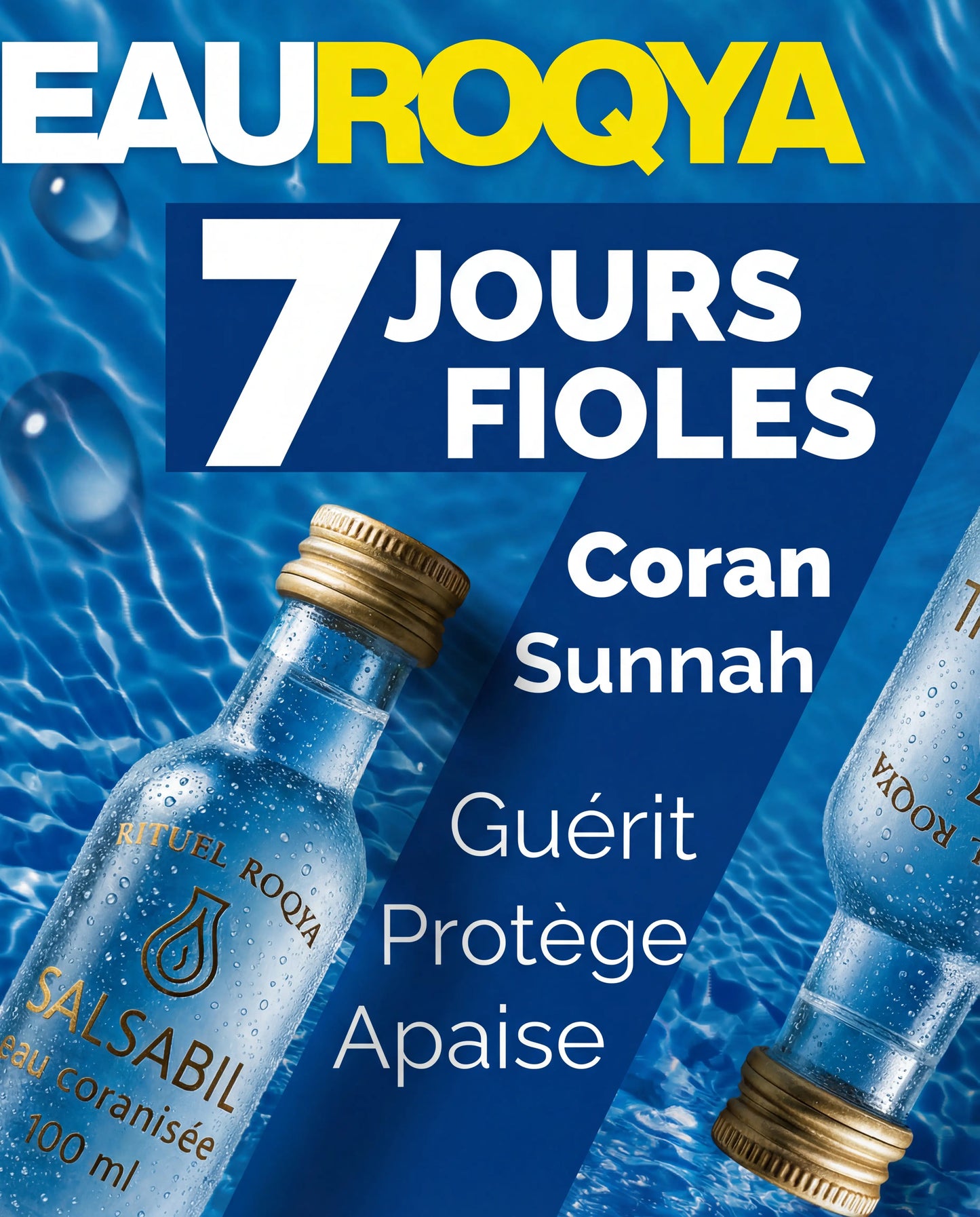 ROQYA SALSABIL EAU CORANISÉE À BOIRE
