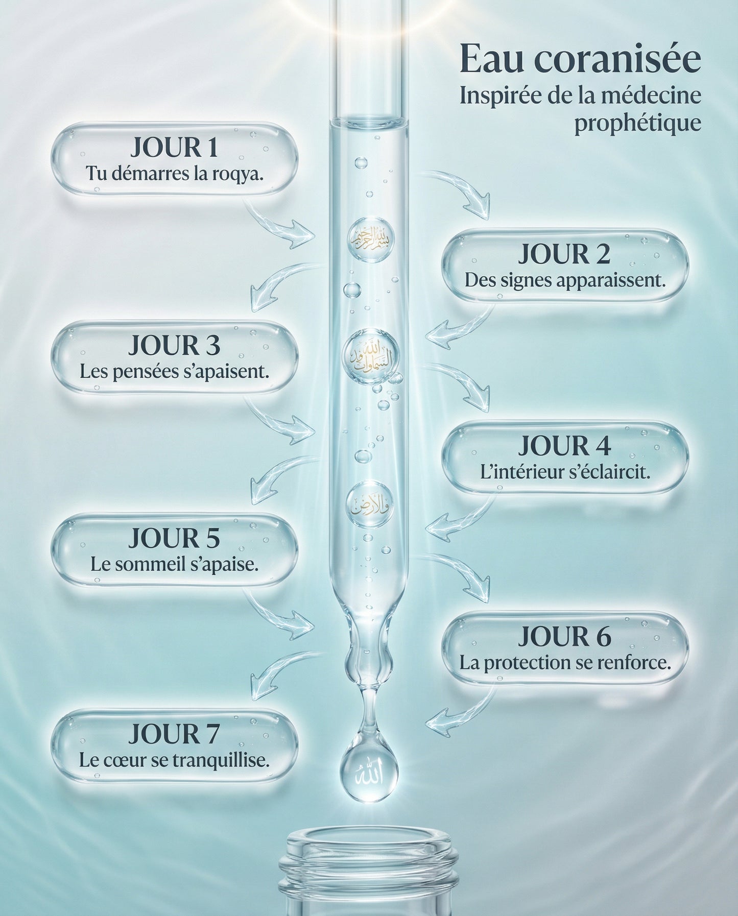 ROQYA SALSABIL EAU CORANISÉE À BOIRE